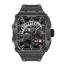 Charger l'image dans la galerie, Montre connectée NASA AMOLED IP67 Grand écran résolution haute définition bracelet en silicone couleur Noir cadran Noir