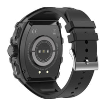 Charger l'image dans la galerie, Montre connectée NASA AMOLED IP67 Grand écran résolution haute définition bracelet en silicone couleur Noir cadran Noir
