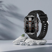 Charger l'image dans la galerie, Montre connectée NASA AMOLED IP67 Grand écran résolution haute définition bracelet en silicone couleur Noir cadran Noir