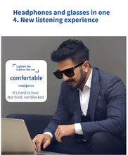 Charger l'image dans la galerie, Lunettes intelligentes multifonctions NASA édition .GRAVITY t transmission Wi-Fi, Bluetooth Microphone Et Haut-Parleur Intégré Monture Mat Noir Verres Graphite Modèle Unisex design