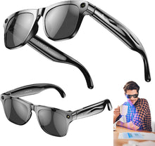 Charger l'image dans la galerie, "Lunettes intelligentes multifonctions NASA édition . FUSION transmission Wi-Fi, Bluetooth Microphone Et Haut-Parleur Intégré Monture Mat Noir Verres Graphite Modèle Unisex design