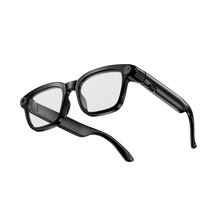Charger l'image dans la galerie, Lunettes intelligentes multifonctions NASA édition VISION Caméra 8 MP avec capteur Photo & Vidéo Haute Définition transmission Wi-Fi, Bluetooth Microphone Et Haut-Parleur Intégré Monture Mat Noir Verres Incolore Modèle Unisex design