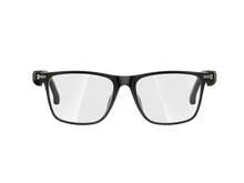 Charger l'image dans la galerie, "Lunettes intelligentes multifonctions NASA édition .ICARE transmission Wi-Fi, Bluetooth Microphone Et Haut-Parleur Intégré Monture Mat Noir Verres Incolore Modèle Unisex design"