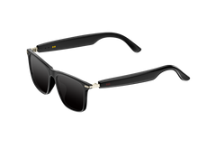 Charger l'image dans la galerie, "Lunettes intelligentes multifonctions NASA édition .ICARE transmission Wi-Fi, Bluetooth Microphone Et Haut-Parleur Intégré Monture Mat Noir Verres Graphite Modèle Unisex design"