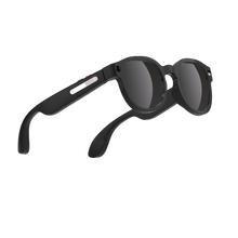 Charger l'image dans la galerie, Lunettes intelligentes multifonctions NASA édition FUTURA caméra, prise de photos, enregistrement vidéo et audio, appels Bluetooth, lecture de musique, assistant vocal, transmission sans fil Wi-Fi, Monture Mat Noir Verres Graphite Modèle Unisex design