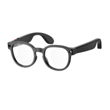 Charger l'image dans la galerie, Lunettes intelligentes multifonctions NASA édition FUTURA Caméra,prise de photos, enregistrement vidéo et audio, appels Bluetooth, lecture de musique, assistant vocal, transmission sans fil Wi-Fi, Monture Mat Noir Verres Incolore Modèle Unisex design