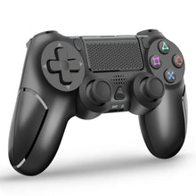 Charger l'image dans la galerie, Manette de jeu pour PS4 sans fil avec batterie rechargeable 1000mAh intégrée, gyroscope et haut-parleur - couleur Noir