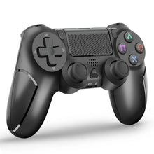 Charger l'image dans la galerie, Manette de jeu pour PS4 sans fil avec batterie rechargeable 1000mAh intégrée, gyroscope et haut-parleur - couleur Noir