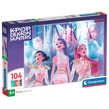 Charger l'image dans la galerie, Clementoni -Puzzle 104 pièces KPop Demon Hunters