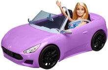Charger l'image dans la galerie, MATTEL Poupée Barbie et sa voiture décapotable