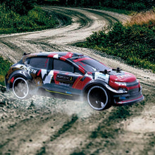 Charger l'image dans la galerie, TACHAN R/C Voiture de rallye extrême radiocommandée Échelle : 1:16 2,4 GHz 28cm x 11cm x 14cm Couleur Rouge Noir