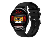 Charger l'image dans la galerie, Montre connectée AMOLED - Edition Hypnosia - Noire • Compatibilité : iOS (à partir d’iOS 9.0) et Android (à partir d’Android 5.0)