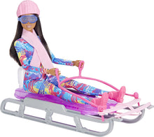 Charger l&#39;image dans la galerie, Mattel, Coffret barbie et sa luge HGM74-0
