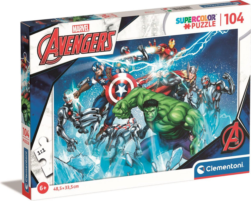 Puzzle 104 pièces Avengers,