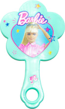 Charger l&#39;image dans la galerie, Barbie hair accessories set with 2 glitter hair clips, 4 hair bands, comb and mirror 19x4x16 cm
