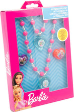 Charger l&#39;image dans la galerie, Barbie jewelry set: bracelet, necklace, 2 rings - 12x4x18 cm
