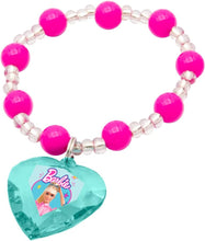 Charger l&#39;image dans la galerie, Barbie jewelry set: bracelet, necklace, 2 rings - 12x4x18 cm
