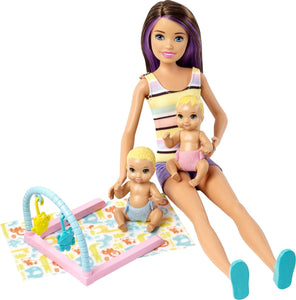 MATTEL  Barbie Skipper chambre jumeaux