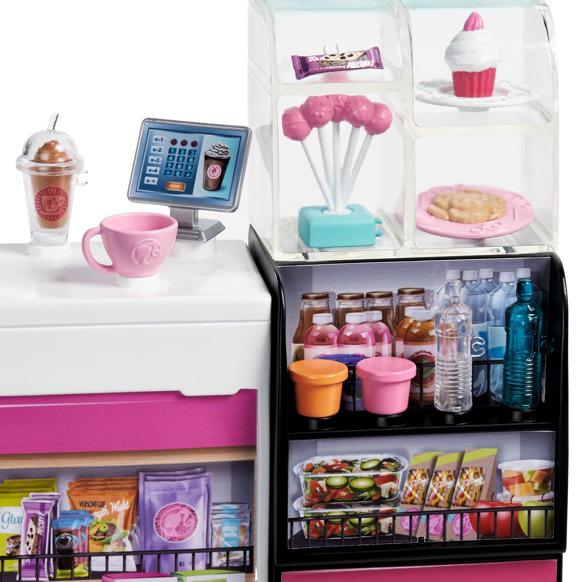 Cafe Playset CafÃ© De Barbie Barbie Coffret Le Café De Barbie