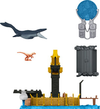 Charger l&#39;image dans la galerie, Mattel Jurassic World - Coffret Minis Chaos Mosasaurus - Figurines D&#39;Action
