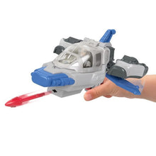 Charger l&#39;image dans la galerie, Imaginext Vaisseau spatial Hyperspeed Explorer et figurine articulée Buzz l’Éclair, Propulseurs et les Ailes mobiles
