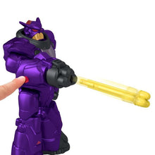 Charger l&#39;image dans la galerie, Imaginext Coffret de figurines articulées Buzz l’Éclair (7,5 cm) et Mega Zurg (18 cm), avec lanceur de projectiles
