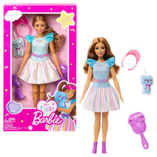 Charger l&#39;image dans la galerie, BARBIE - MA PREMIERE BARBIE CHATAIN - POUPEE TERESA 35 CM
