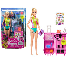 Charger l&#39;image dans la galerie, Coffret poupée Barbie Plongeuse
