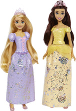 Charger l&#39;image dans la galerie, Mattel Disney  Pack de 4 poupées princesses mode
