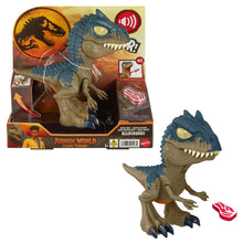 Charger l&#39;image dans la galerie, MATTEL Figurine interactive bébé Allosaure - Jurassic World
