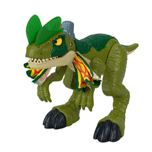 Charger l&#39;image dans la galerie, MATTEL Imaginext Jurassic World Mode Attaque Dilophosaurus
