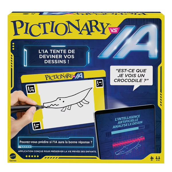 MATTEL GAMES  Jeu de société Pictionary avec intelligence artificielle