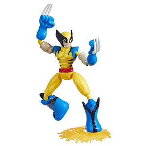 MARVEL AVENGERS BEND AND FLEX MISSIONS WOLVERINE MISSION DE FEU HASBRO