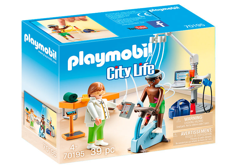 70195 - Playmobil City Life - Cabinet de kinésithérapeute