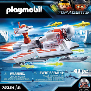 Playmobil - 70234 - Agent Volant De La Spy Team