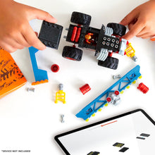 Charger l&#39;image dans la galerie, MATTEL Mega Hot Wheels Monster Trucks Bone Shaker Crash Track
