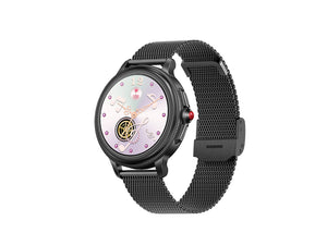 Montre connectée - Edition Victoria - Noire (Avec bracelet supplémentaire)Compatibilité : iOS (à partir d’iOS 9.0) et Android (à partir d’Android 5