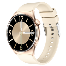 Charger l&#39;image dans la galerie, Montre connectée  AMOLED - Edition Amnésia   - (avec bracelet silicone) coleur Beige
