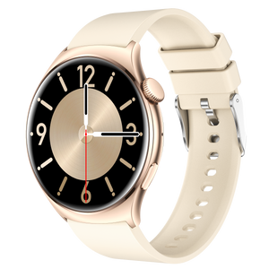 Montre connectée  AMOLED - Edition Amnésia   - (avec bracelet silicone) coleur Beige