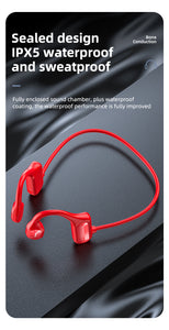 Casque audio sport Bluetooth 5.0 edition URBAN CITY couleur Rouge
