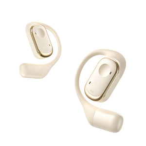 Ecouteurs sans fil Bluetooth 5.3 - Sport édtion DYNAMIC  avec Écran à LED  couleur Or Beige