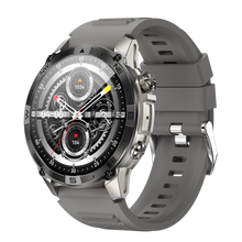 Charger l&#39;image dans la galerie, Montre connectée AMOLED  NASA GPS edition Ultra Pro écran couleur haute définition de 1,43 pouce - (avec bracelet silicone) coleur Gris
