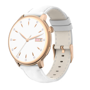 Montre connectée  AMOLED - Edition Saphir (avec bracelet silicone) coleur Rose Gold