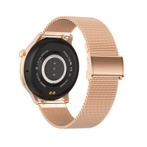 Montre connectée  AMOLED - Edition Saphir- (avec bracelet silicone) coleur Rose Gold