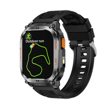 Charger l&#39;image dans la galerie, Montre connectée AMOLED  NASA GPS edition Daytona  . écran couleur haute définition de 2,01 pouces 240 x 296 pixels-  avec bracelet silicone

