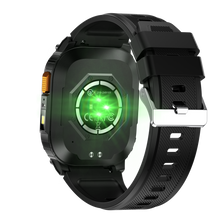 Charger l&#39;image dans la galerie, Montre connectée AMOLED  NASA GPS edition Daytona  . écran couleur haute définition de 2,01 pouces 240 x 296 pixels-  avec bracelet silicone
