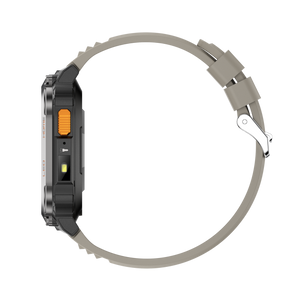 Montre connectée AMOLED  NASA GPS edition Daytona  . écran couleur haute définition de 2,01 pouces 240 x 296 pixels-  avec bracelet silicone