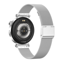 Charger l&#39;image dans la galerie, Montre connectée AMOLED- Edition Zénith  Argent (avec bracelet milanais)
