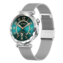Charger l&#39;image dans la galerie, Montre connectée AMOLED- Edition Zénith  Argent (avec bracelet milanais)
