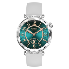 Charger l&#39;image dans la galerie, Montre connectée AMOLED- Edition Zénith  Argent (avec bracelet milanais)
